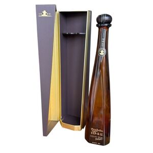 1942 Don Julio Empty Tequila Bottle & Box Collectible 750mL Anejo Mancave Refill